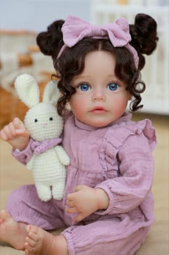Muñeca Realista Reborn Bebé Niña 18 Pulgadas SCOM miniatura 5