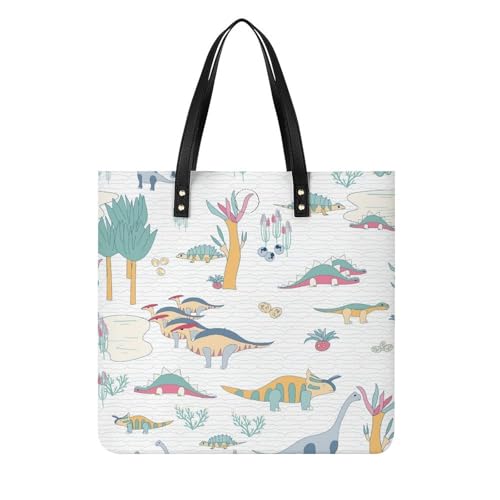 Sac à bandoulière dinosaure mignon pour voyage et sorties citadines