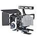 Imagen de KIMISS Equipo de Grabación de Vídeo Profesional Jaula para Cámara SLR con Cubierta Protectora de Caja Mate de Enfoque de Seguimiento para Cámaras GH4 Compatible con Varios Modelos
