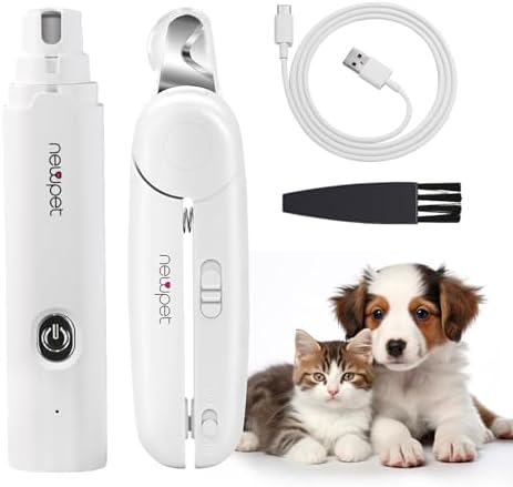 Cortador de Unha Pet, Kit de Cortador de Unhas para Cães, Aparado...