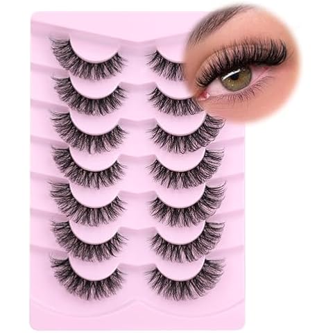 Eyelashes Cat Eye D Curl Natural Look Cover