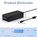 ABLEGRID Charger Compatible with Security Camera 12V 5A 60W 2-Prong Plug AC to DC 2.5x5.5mm w/8-Way Power Splitter Cable Power Supply for CCTV Security Camera DVR, LED Strip Lights