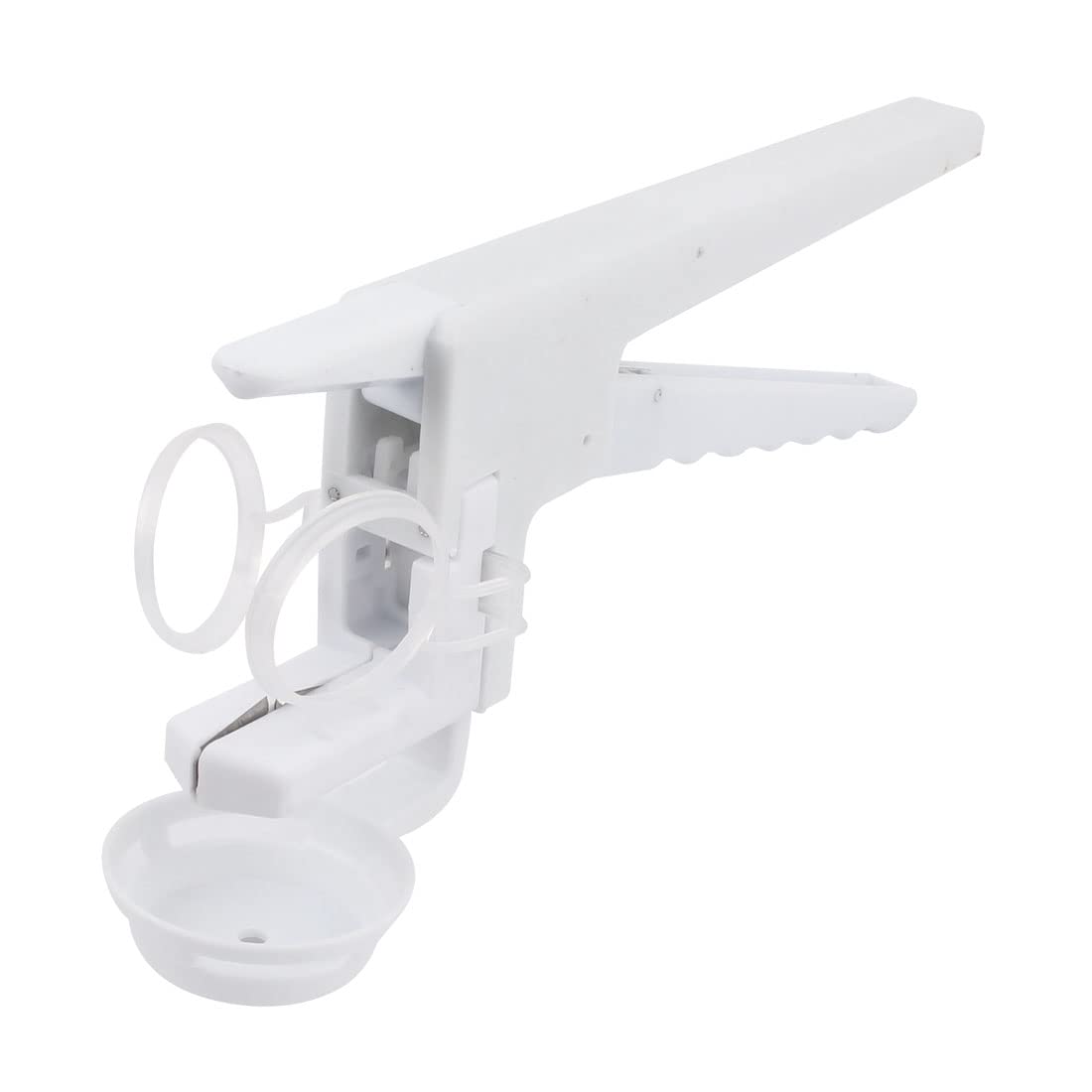 Kitchen Gadget Tool White Plastic Egg EZ Cracker w Separator (id: 735 bb7 c7a aa3 487
