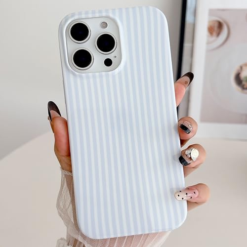 Coque iPhone 16e à rayures idée cadeau tendance fille