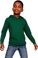 Product Name: LE11 Children's Hooded Pullover Sweat. Style & Fit: Regular fit for comfort and flexibility. Fabric: Made with Two-End Ringspun Fleece with a brushed back for extra softness. Durability: Tight-knit gauge fabric ensures long-lasting qual...