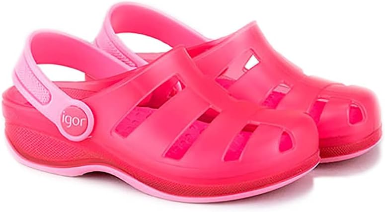 Igor Surfi Beach and Pool Clogs Pink Size: 10 UK Child