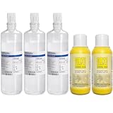 Soluzione fisiologica e Iodopovidone per reintegro Allegato 1 (2 Iodo da 500 ml + 3 Fisiologica da 500 ml) reintegro liquidi cassetta pronto soccorso