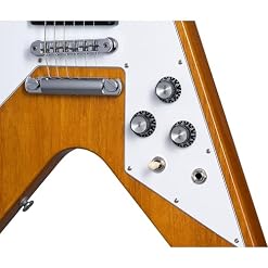 Gibson 70s Flying V Antique Natural – Guitare Électrique - Les Beatles, Paul McCartney, John Lennon, RIngo Starr, George Harrison Gibson 70s Flying V Antique Natural - Guitare Électrique – Image 6