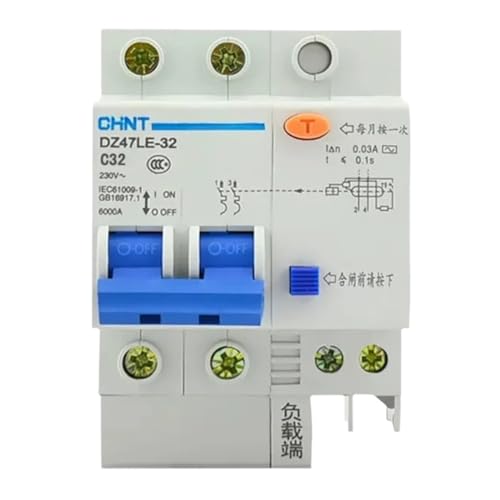 Disjoncteur DZ47LE 2P 80A protège votre maison et vos équipements