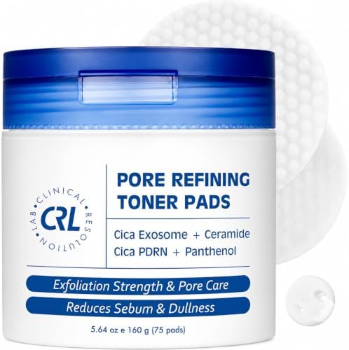 Clinical Resolution Exfoliating Pore Refining Toner Pads for Face...