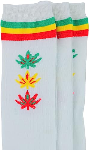 Image of ToBeInStyle Women's Colorful Patterned Design Knee High Socks