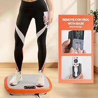 Vibration Plate Exercise Machine for Weight Loss Fitness Equipment, Vibration Plate Platform for Home Fitness,Lymphatic Drainage Shaking Full Body Shaker 99 Adjustable Speeds — image 5