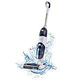 Melhor Extratora de 2025: Guia de Compra completo 7 Extratora e Limpadora de Piso Vertical WAP Floor Cleaner Mob sem Fio a Bateria, Branco e Azul