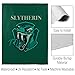 Graphics & More Harry Potter Slytherin Stain Glass 30x40 Double-Sided Outdoor Flag – Durable Polyester Yard Banner for Porch, Garden, or Wall – Indoor/Outdoor