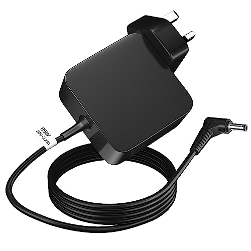 Adaptake 65W Laptop Charger Compatible with Lenovo IdeaPad 3 320 330 330S 510 510S 520 520S V15 110 110S 120 530 710 B50-50 S130 S145 Chromebook N22 Yoga 710 Flex 14 15 Series 20V 3.25A Power Supply