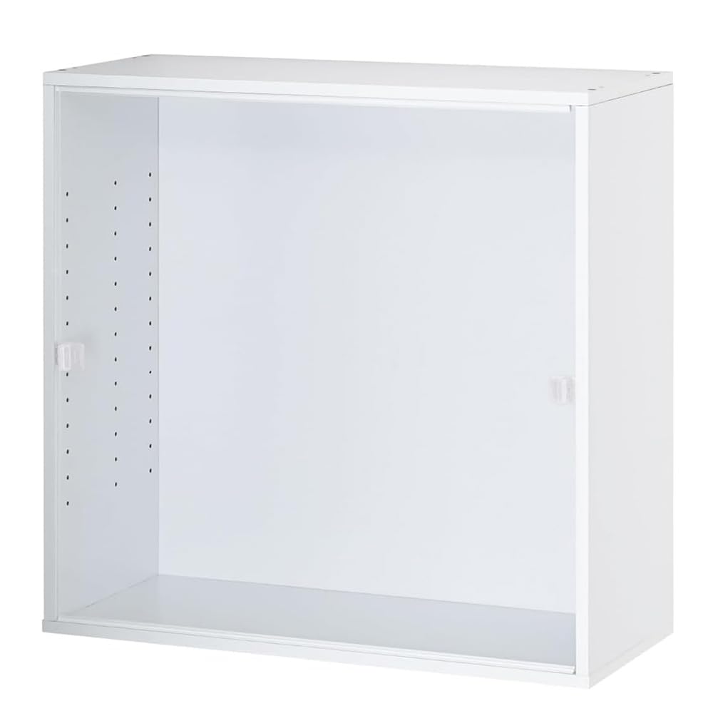 Amazon.co.jp: キューブボックスα ワイド コレクションケース 木製 uv