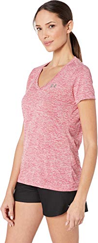 Image of Under Armour Womens Tech V-Neck Twist Short-Sleeve T-Shirt