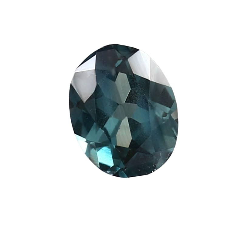 Tourmaline indicolite bleue 10x8mm pour sertir une bague ou un pendentif fait main