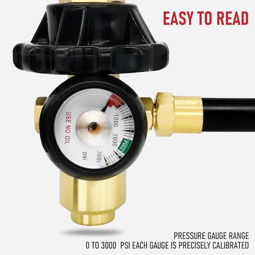 RX WELD Helium Balloon Filler Regulator