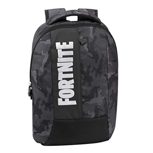 FORTNITE - Zaino Fortnite, Zaino Scuola Unisex per Bambini e Ragazzi con Spallacci Regolabili e Retro Imbottito, Chiusura Principale e Tasca Frontale con ZIP, Modello Americano - Ufficiale Fortnite