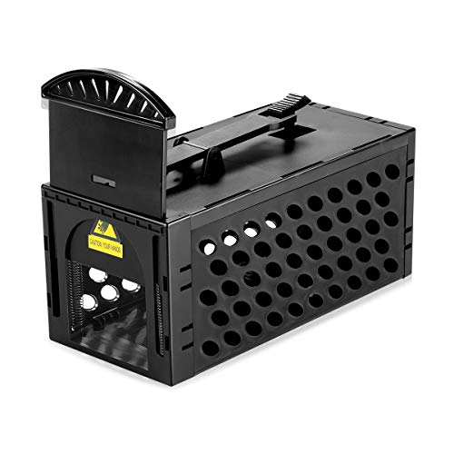 Preisvergleich Produktbild ZOYJITU Lebendfalle Mausefalle, Profi Mäusefalle Lebend aus Kunststoff- tierfreundliche Lebendfalle zum Fangen, Kastenfalle, Tierfalle, Kann in der Küche und im Garten wiederverwendet Werden