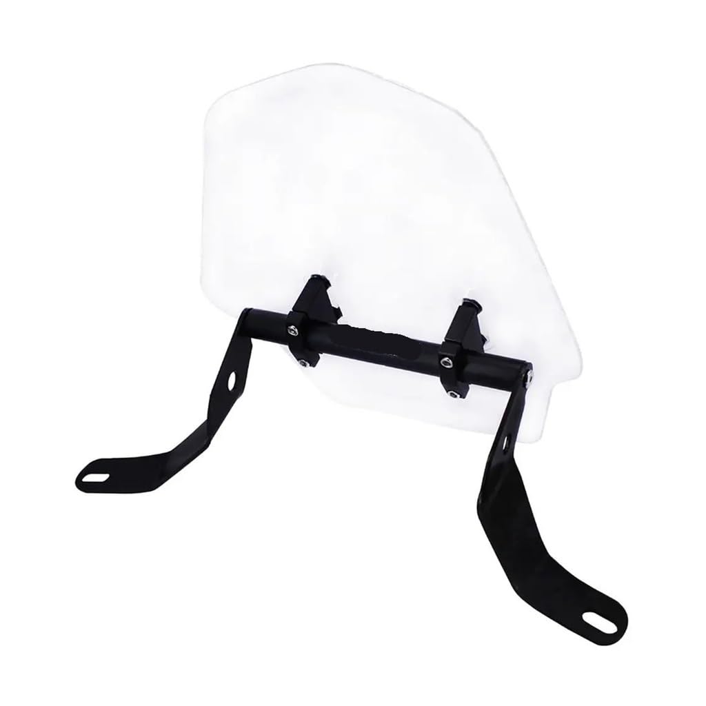 Deflettore Parabrezza Anteriore Universale Per Motocicletta In Plastica ABS Trasparente