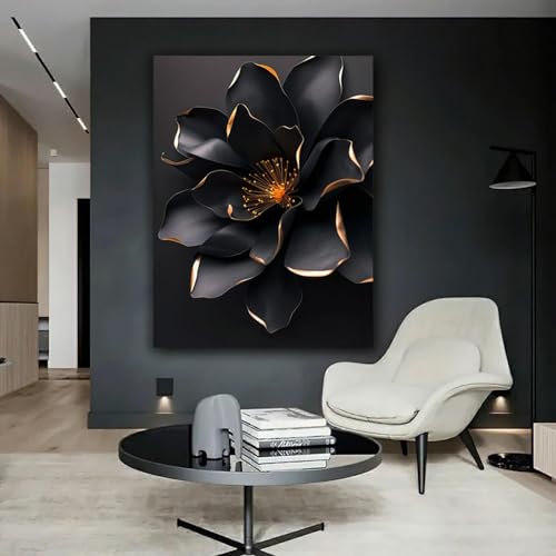 Impressions de fleurs d’art avec cadre de 40x60cm pour une décoration haut de gamme - 2