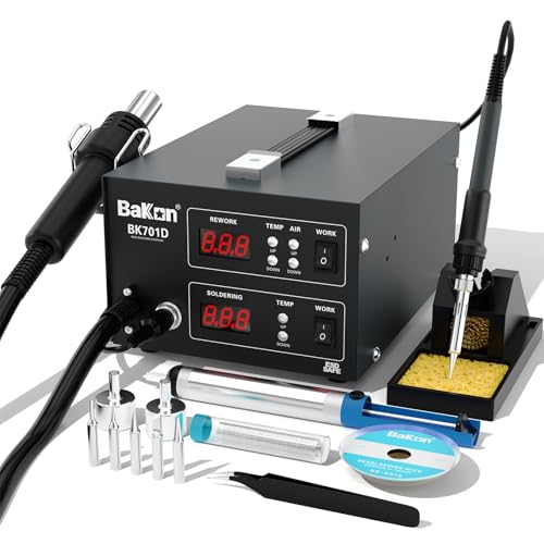 BK701D 700W Soldering Station with Hot Air Rework