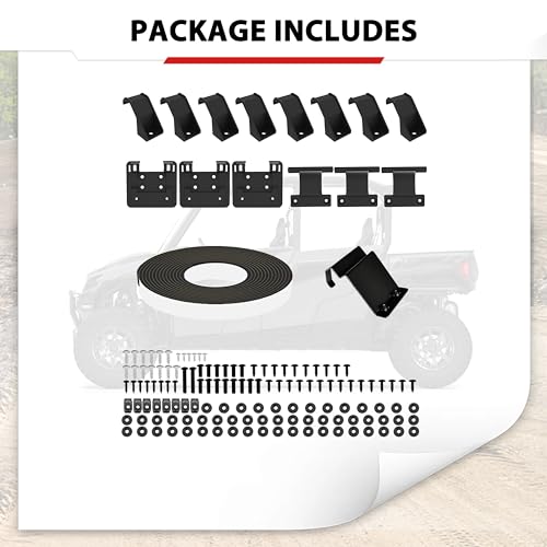 POKIAUTO Sport Roof for Polaris General 17-25, Heavy Duty Plastic Combination Dustproof Poly Roof Top for Polaris General 4 1000/ XP 4 1000 2017-2024 2025 Accessories(4PCS, 2883781) by POKIAUTO - Image 7