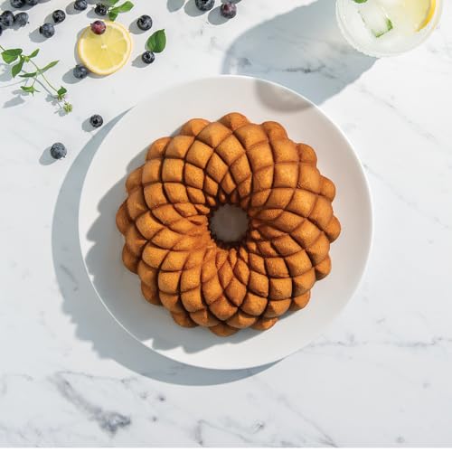 Nordic Ware Kaleidoscope Bundt, 10 Cup, Gold by Nordic Ware - Image 2