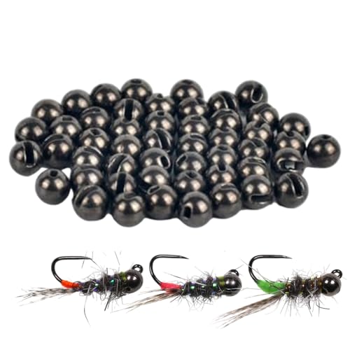 Matériaux d'attache de mouche en perles de tungstène pour nymphe et streamer