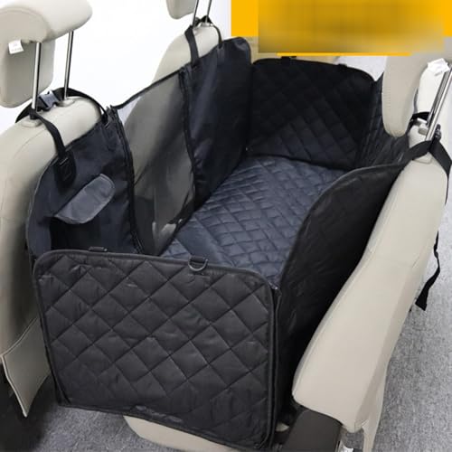 ペット用ドライブシート 犬用カーシートカバー 犬用カーシート ペットおでかけ用品 ペット用品 ペット 犬猫 メッシュ窓付き 軽自動車種 汚れにくい 耐摩 滑り止め シート傷防止 可視 簡単取り付け