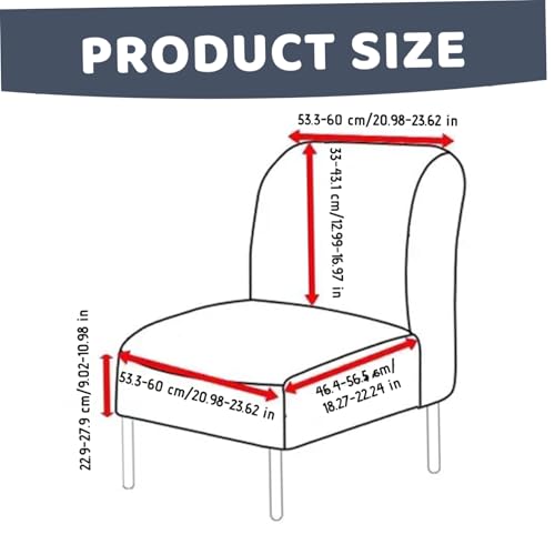 Housse de chaise extensible bleue pour simplifier le nettoyage du salon