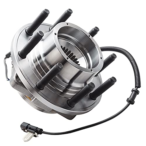 Detroit Axle - 4WD Front Wheel Bearing Hubs for Ford F-250 F-350 Super Duty 2011-2016, Replacement 2012 2013 2014 2015 F-250 F-350 Super Duty (SRW) Wheel Bearing and Hubs Assembly Set