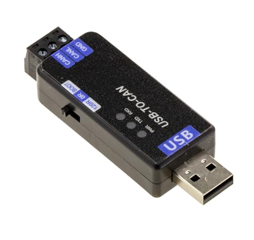 KALEA-INFORMATIQUE Klucz sprzętowy USB-CAN z mikrokontrolerem STM32, tryby PCAN-USB, SLCAN, Candlelight