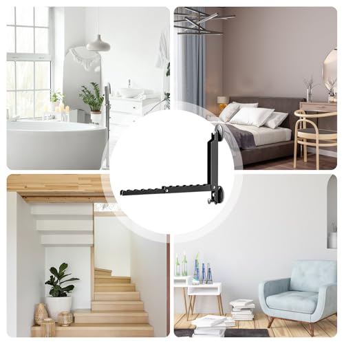 Ganchos de pared plegables de acero inoxidable portátiles como perchero multiusos 8