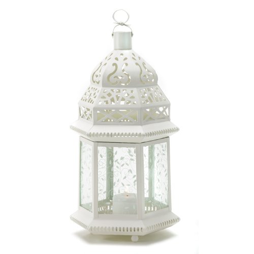 Gifts & Decor 57070948 Tall Ivory Vines Candle Gazebo, White #TOP16