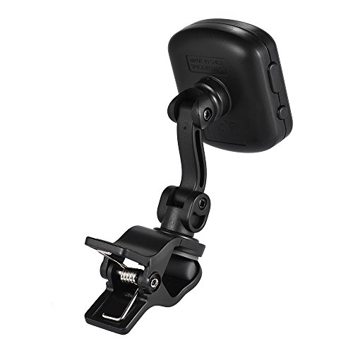 AT-105 Recarregável Clip-on Tuner Color Screen Bateria Embutida para Guitarra Cromática Baixo Ukulel