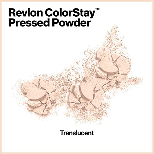 Revlon Colorstay Pressed Powder, Longwearing Oil Free, -Fragrance Free, Noncomedogenic Face Makeup, Banana (100), 0.3 Oz #TOP3