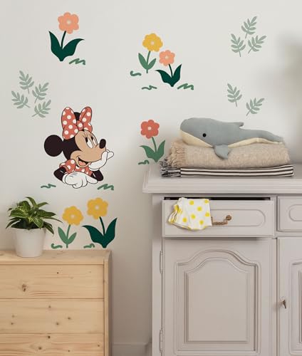 Minnie Mouse Vinilo Decorativo Disney Komar Graz Design para Pared Infantil 50x70 cm