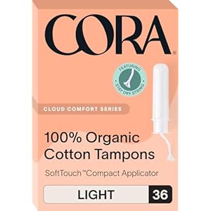 Cora Organic Applicator Tampons | L...