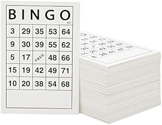 Classic Bingo Game for Adults and Kids, 180 Different Cards, Party Game, Family Game