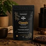 Plain Coffee Co. Classic Single Origin Brazilian Specialty Coffee | Whole Bean | Medium Roast | 100% Arabica | Notes of Chocolate, Honey Cake & Citrus | 250g | Whole Bean, Medium Roast, 100% Arabica, Notes of Chocolate, Honey Cake & Citrus, Specialty