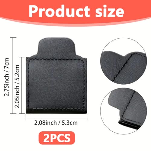 AOEVUIR 2 Pcs Sicherheitsgurt Clip, Auto Sicherheitsgurt Versteller Universal Auto Sicherheitsgurt Clip Gurtversteller zum Entspannen von Schulter und Nacken