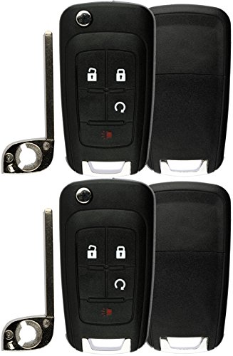 Coques vierges pour clé OHT01060512 KeylessOption x2