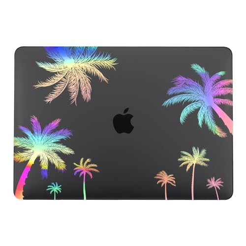 Funda rígida MacBook Pro 13 pulgadas transparente compatible con Thunderbolt M1 M2 de 2016-2022 3