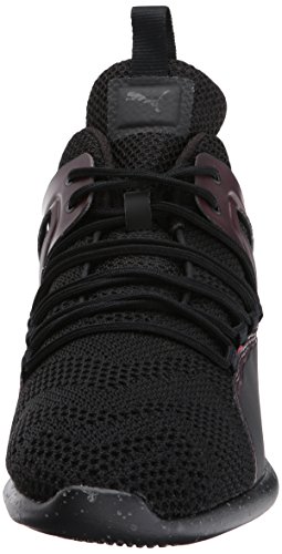 PUMA New Puma Men's SF Evo Cat Mid Transform Sneaker Black/Black 10.5
