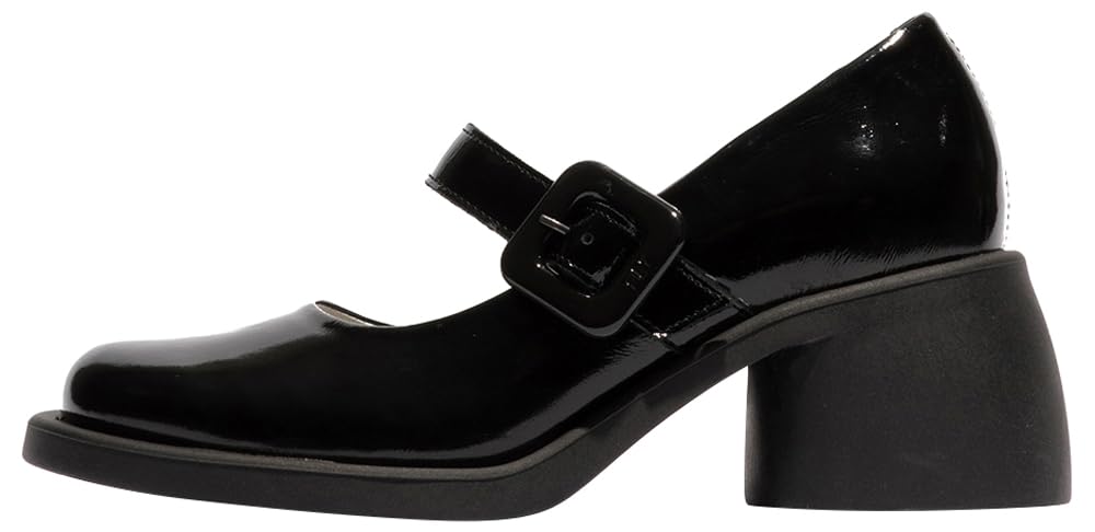 Fly London Womens Huvi044fly Mary Jane Flat, Black, 6 UK