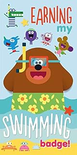 Hey Duggee Official Fleece Throw | Duggee Hug Design Super Soft Blanket | Perfect for Any Bedroom, Multi, 100 x 150cm