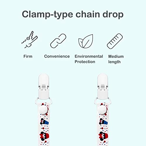 Funny Baby Pacifiers,Funny Pacifiers 0-18 Months For Boys And Girls,Mustache Binky,Kiss Lips Pacifiers,Bpa Free(4 Packs) #TOP3